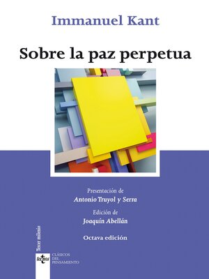 cover image of La paz perpetua